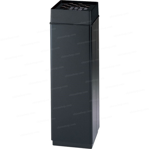 水不要！火のついたタバコを入れるだけで消火！ 対流式酸欠機構採用 喫煙者の多い場所に最適な画期的なスタンド灰皿 スモーキング消煙 ブラック