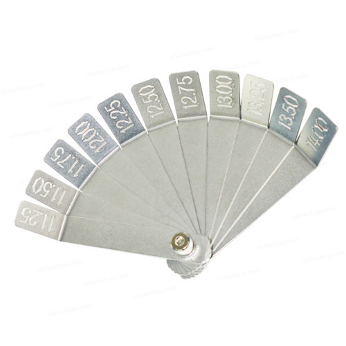 板ゲージ11枚組セット11.25～14.00（0.25刻み）